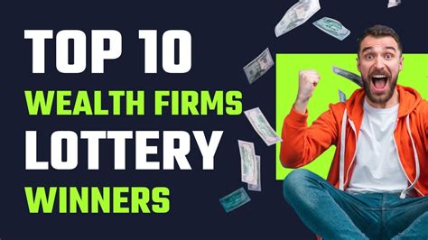 best wealth management firms for lottery winners